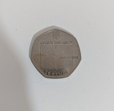 2011 Olympics Football Offside Explained 50p Fifty Pence Coin