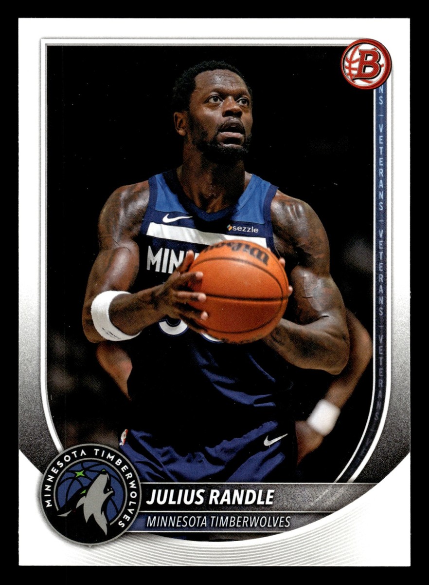 NBA カード Julius Randle 直筆サイン 10枚限定 Julius Randle 2025-26 Bowman #183 Minnesota Timberwolves | eBay