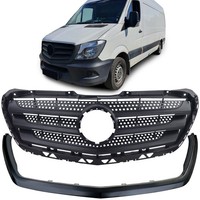 KüHlergrill Mit Rahmen Passt FüR Mercedes Sprinter W906 Facelift 2013–2018