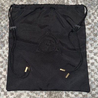 Nike Air Yeezy 2 DUST BAG Solar Red with Gold Aglets
