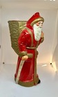 Santa Christmas Candy Container Rare Original Antique Paper Mache 1910 8.5 Inch — photo 7
