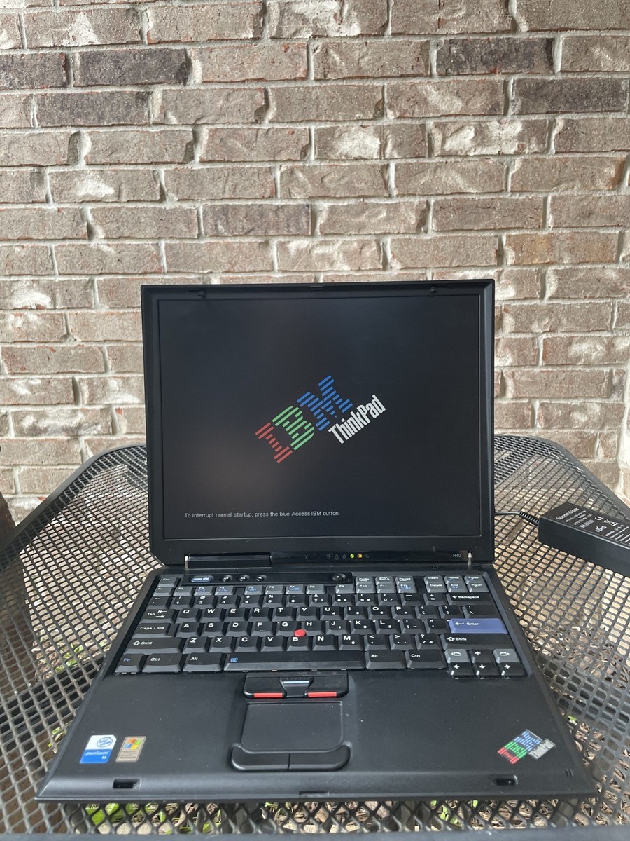 ThinkPad R40 Type 2722. Pentium M 1.3ghz, 512mb RAM, 14” LCD