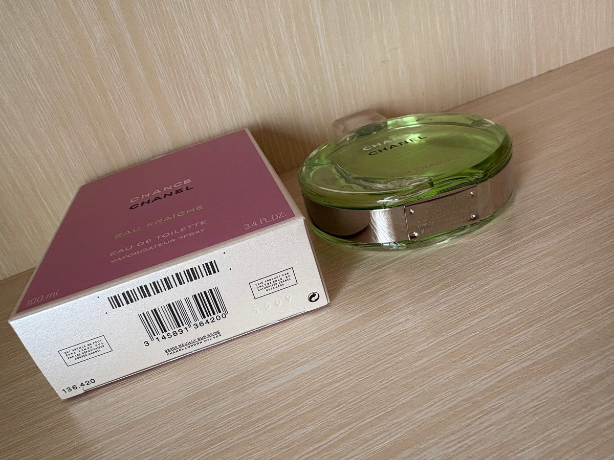 Chanel Eau Fraîche for Women 3.4 fl.oz Eau de Toilette Spray for