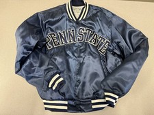 Vintage Swingster Penn State Nittany Lions NCAA Satin L Jacket Sz Woman  s Large