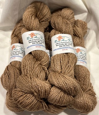 Alpaca Yarn - Medium Fawn - 2ply Sport - 80% Huacaya / 20% Bamboo