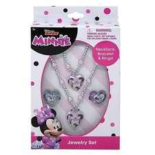 HER Accessories - Disney Junior - MINNIE MOUSE JEWELRY SET Necklace, Bracelet 