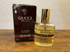 Rare Vintage Gucci Pour Homme Natural Spray 2FL  OZ Cologne *New*