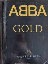 ABBA GOLD - GREATEST HITS - VOICE PIANO GUITAR - SONG BOOK -GC -FREEPOST