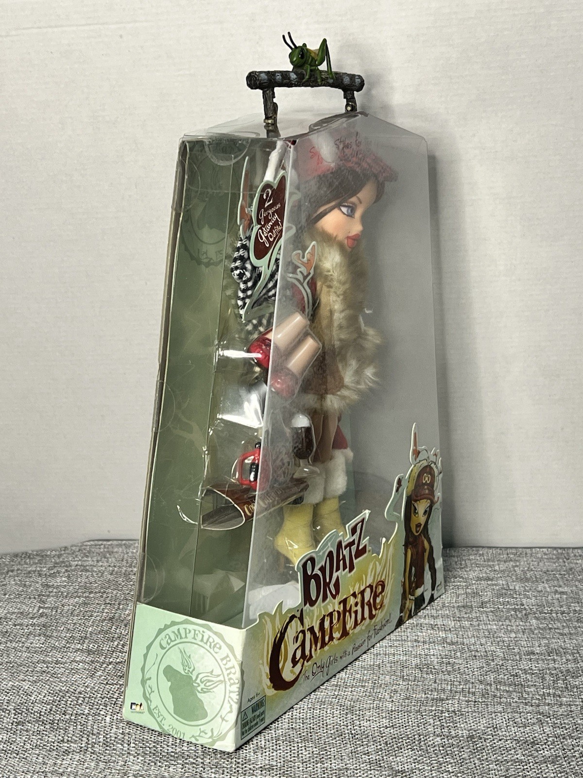 MGA 2005 Bratz Campfire Phoebe Doll Collectors Item NRFB SEALED RARE