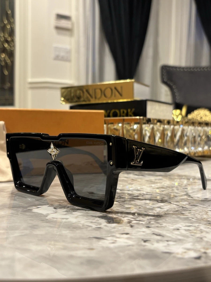 Louis Vuitton Men Black Sunglasses for Men for sale | eBay