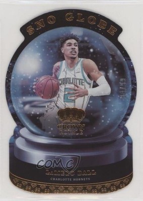 2021-22 Panini Crown Royale Sno Globe 84/99 LaMelo Ball #8 hs9