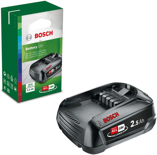 2 x Bosch DIY 18V 2.5Ah Li Ion Battery with Power Indicator - Picture 2 of 2