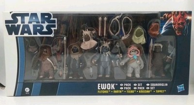 Star Wars Toys R Us Exclusivo EWOK PACK Hasbro 2012 NUEVO SELLADO