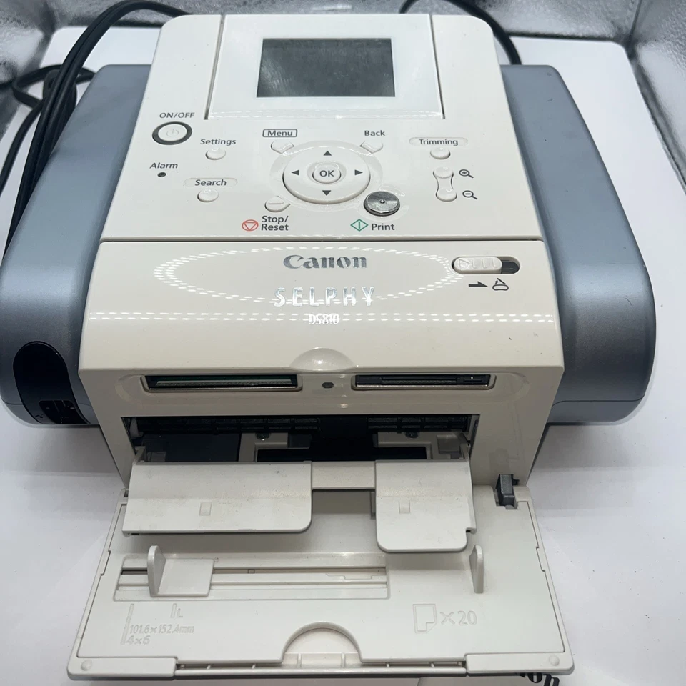 Canon SELPHY DS 810 Compact Digital Inkjet Photo Printer EUC Open Box Ink/paper - Image 3 of 4