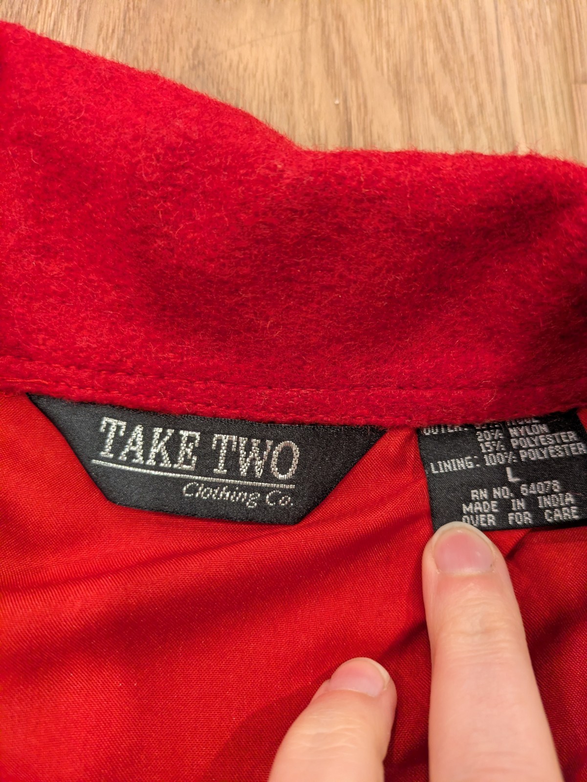 Wool Blend Patchwork Christmas Jacket Ski Cabin S… - image 6