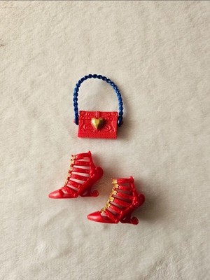 Disney Descendants Coronation Evie Isle of the Lost Doll Replacement Red Shoes