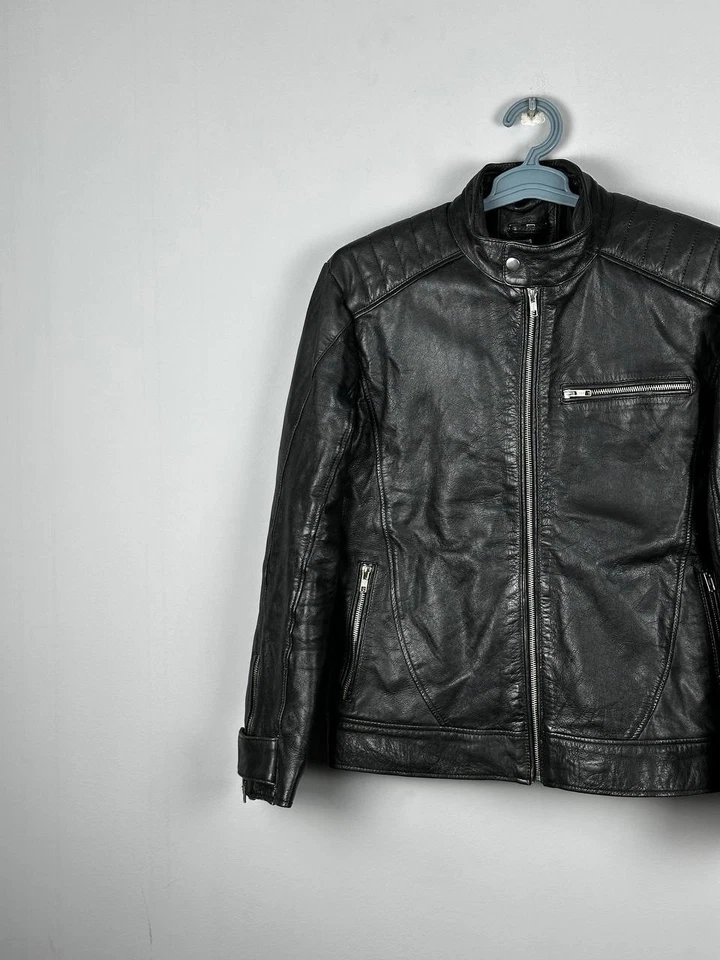 Chaqueta Batman DC Comics de Colección Rara Cuero Logo Talla M Foto 3 de 4