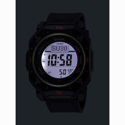 Casio PRG-69-1JF Protrek Quartz Men's Watch Gray Dial 46.4mm PRG