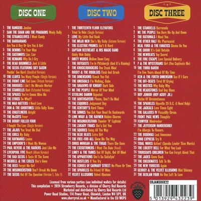 VARIOUS ARTISTS PUSHIN' TOO HARD: AMERICAN GARAGE PUNK 1964-1967 NEW CD