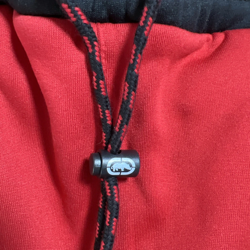 Joggers Ecko Unlimited para hombre bloque de color negro rojo y blanco. Grueso Med $40 Foto 3 de 4