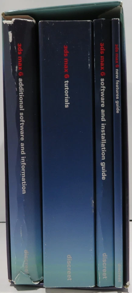 Autodesk 3DS Max 6 Discreet FULL Software & Resources Box 6 COM Upgrade - MAX R4 - Image 2 of 4