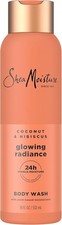 Free Duty Tax SheaMoisture Coconut Hibiscus Body Wash Glowing Radiance Glo