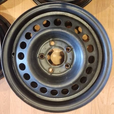 15" BUICK CENTURY, PONTIAC FACTORY OEM BLACK STEEL WHEEL RIM 15x6 1992-2005