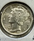 MERCURY SILVER DIME MS USA COLLECTIBLE