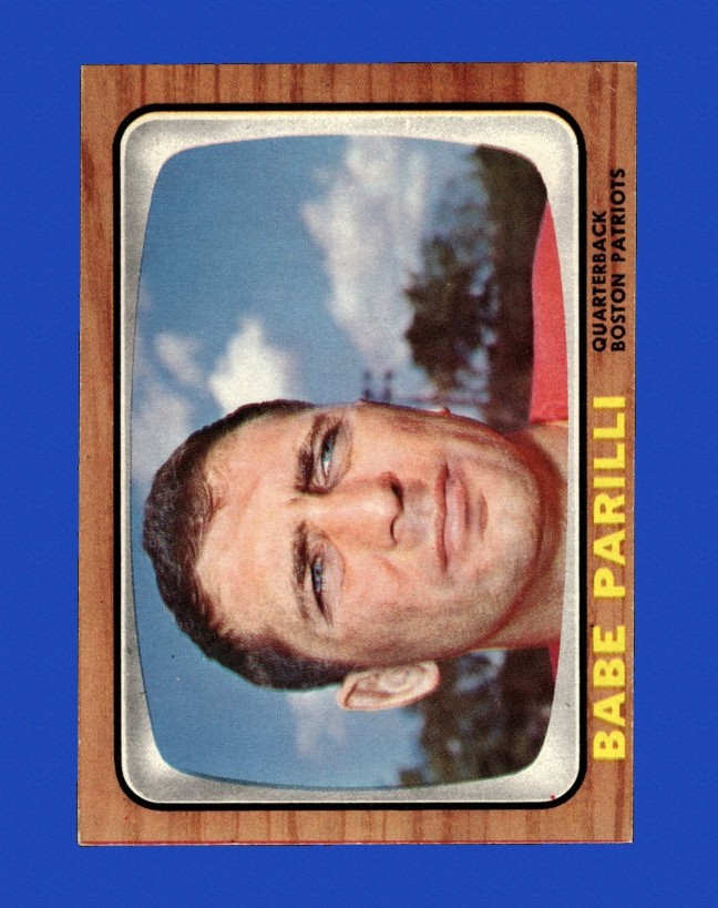 1966 Topps Set-Break # 12 Babe Parilli EX-EXMINT *GMCARDS*