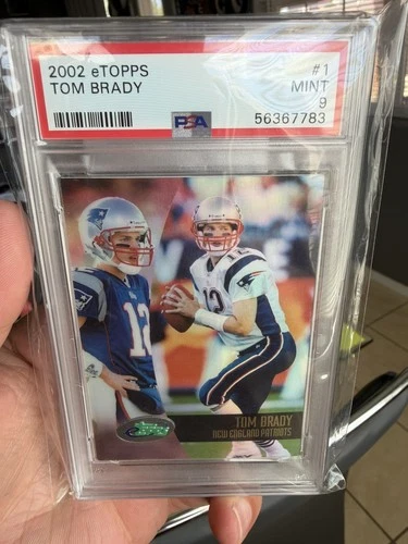 2002 eTopps - Tom Brady #1