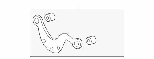 Genuine GM 2007-2017 Chevrolet GMC Buick Saturn Rear Upper Control Arm 23347603 - Picture 1 of 2