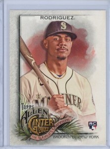 2022  Topps Allen & Ginter #221 Julio Rodriguez RC
