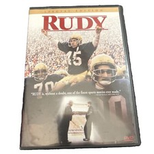 Rudy (DVD, 2000, Special Edition) Sports Movie Notre Dame Fighting Irish