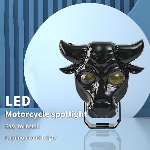 Mini Driving Lights Spotlights White+Yellow /7 Colors LED Headlights Bulbs - Picture 3 of 7