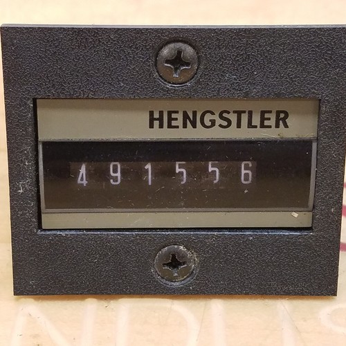Hengstler 0 466 165 Analogzähler, 6-stellig, 24VDC, 2,5W - GEBRAUCHT - Bild 3 von 5