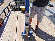 DBI SALA I-Beam Stanchion Horizontal Life Line Safety Harness Post w/ Buckle