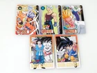5 CARDS DRAGON BALL Z GT 1996 SON GOKOU SPECIAL 117 121 123 124 CARDDASS