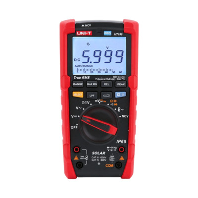 UNI-T UT196 Solar Pro TRMS Multimeter