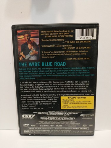 The Wide Blue Road DVD Milestone Collection Out Of Print! - Picture 2 of 4