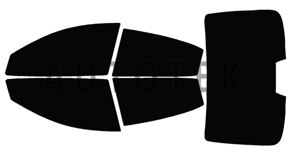 PreCut All Side Windows Film Any Tint Shade For Toyota Yaris IA Sedan 2017-2020 - Image 2 of 4