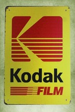 Kodak film tin metal sign his hers wall decor