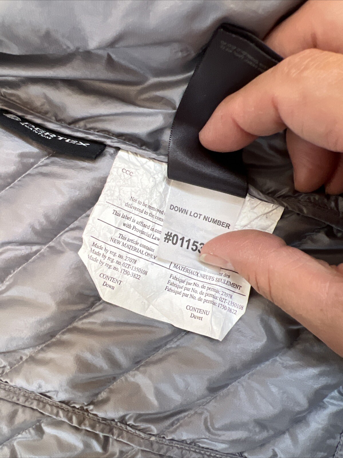 Men’s Marmot Down Puff Jacket Medium - image 10