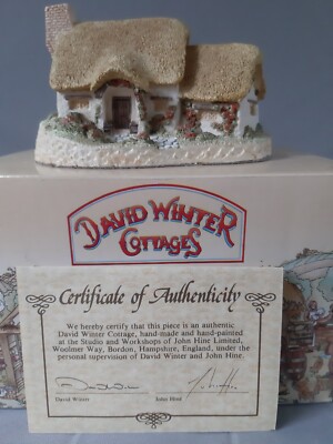 David Winter Rose Cottage, handgefertigt, Top Zustand. UK Porto inklusive e i