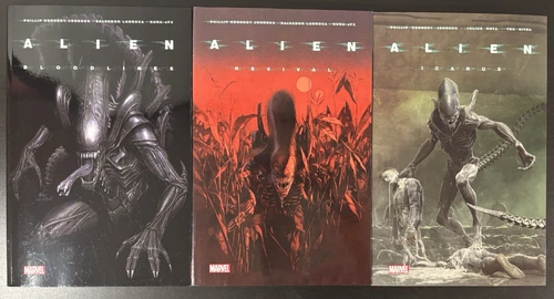 Alien: Vol 1 Bloodlines, Vol 2 Revival & Vol 3 Icarus TPB - New