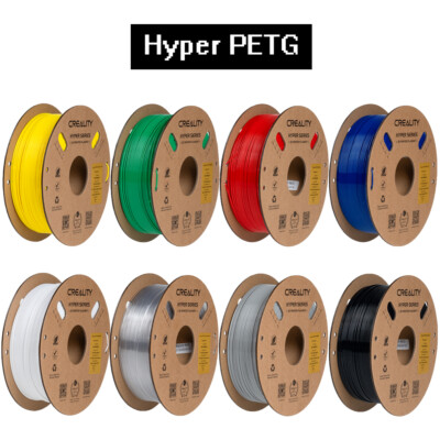Creality Hyper PETG Filament 300 m/Sprintgeschwindigkeit wasserfest und sonnenbe