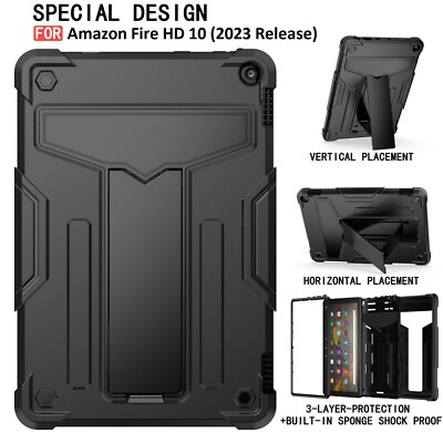 Case For Amazon Fire HD 10 Tablet 10.1'' Kids Cover 13th generation, 2023 Release