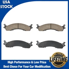 Front Ceramic Brake Pads for Ford F-250 HD 1997 Ford E-350 Super Duty 1999-2007