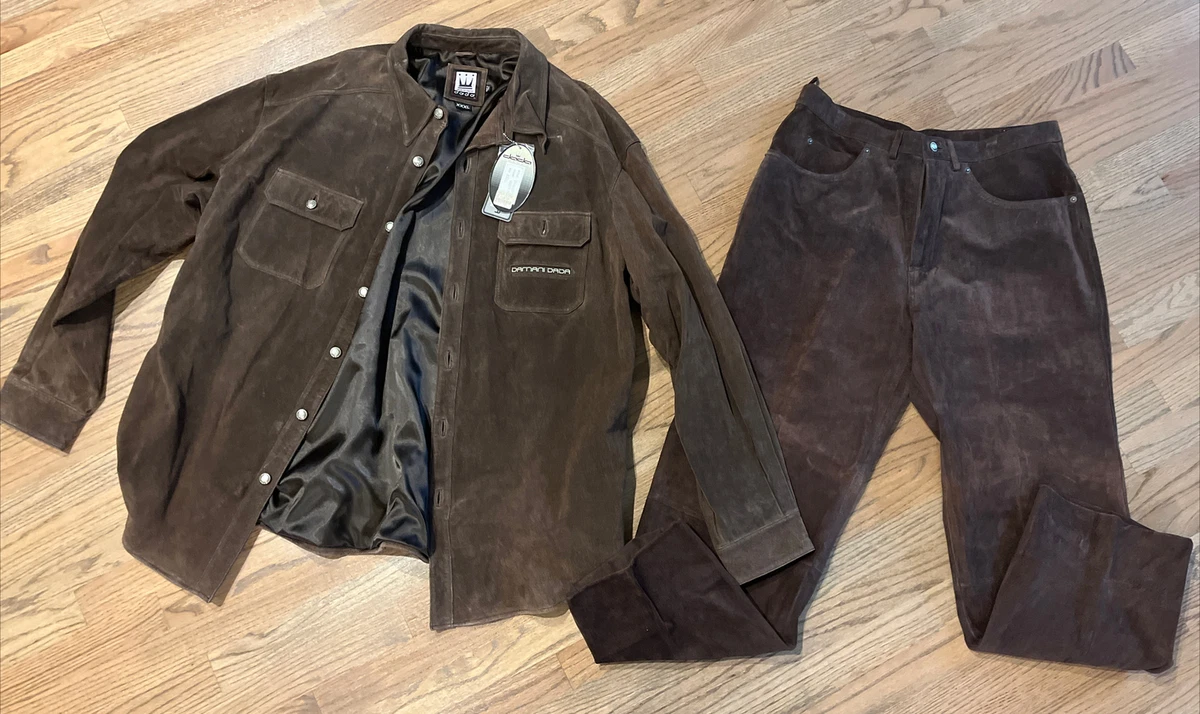 90s suede deals jacket