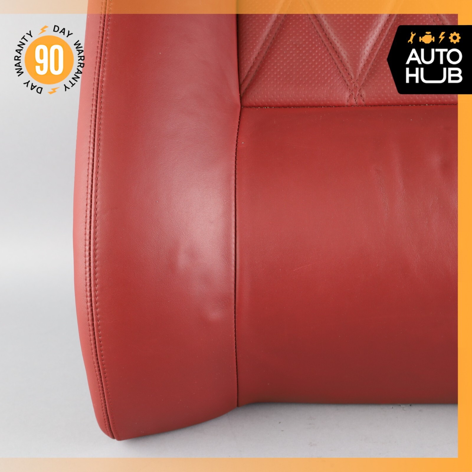 03-10 Bentley Continental GT Rear Left or Right Bottom Seat Cushion Red OEM 73k