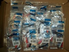 25pcs 3.5mm stereo female to 2 RCA male y cable